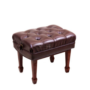 Ghế đàn piano cơ màu nâu - Piano Đức Trí