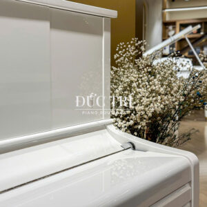 Nắp đàn piano Yamaha U1J PWHC màu trắng đức trí piano