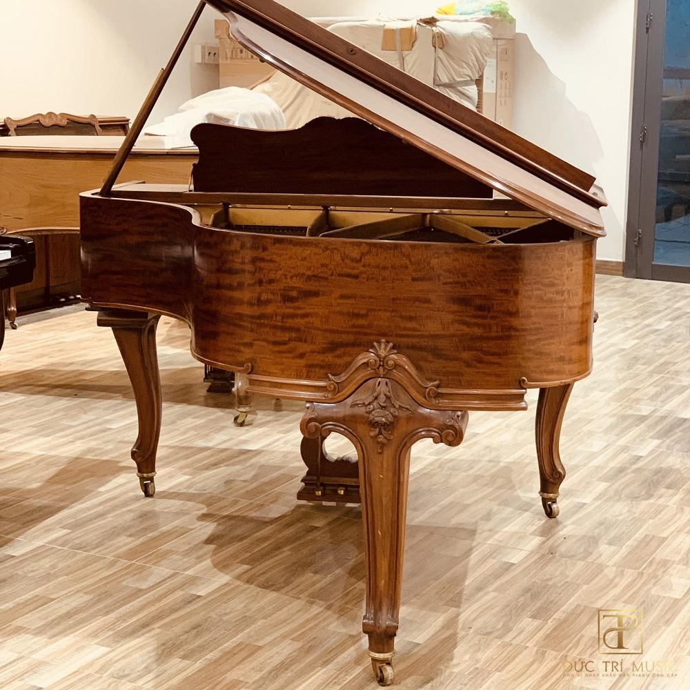 Đàn Piano Wm Knabe & Co Louis XV - Toàn cảnh chân sau đàn