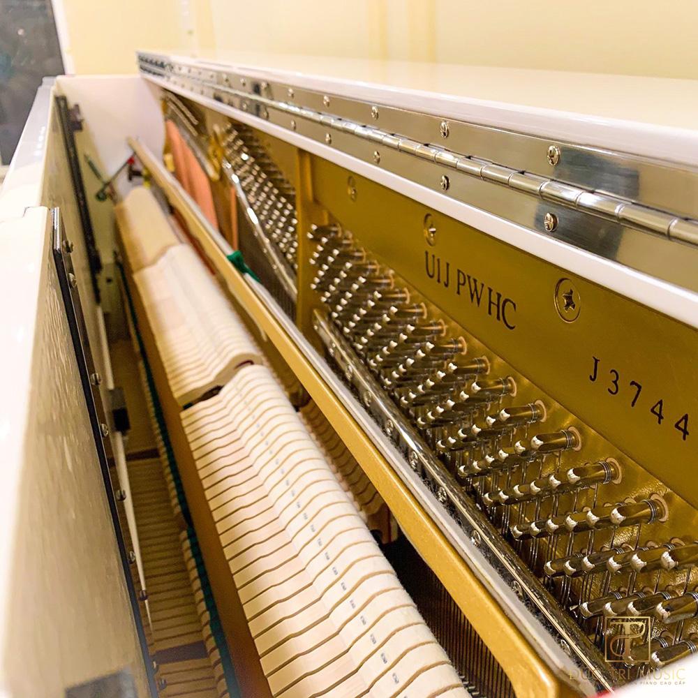 Yamaha U1J PWHC 7 Đàn Piano Yamaha U1J Màu Trắng - Bộ máy đàn