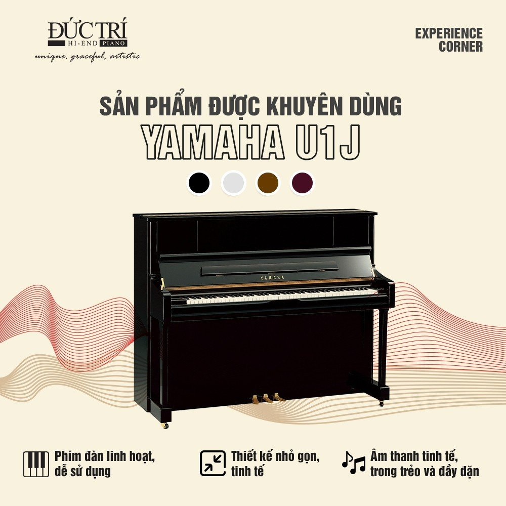 Đàn Piano Yamaha U1J PE