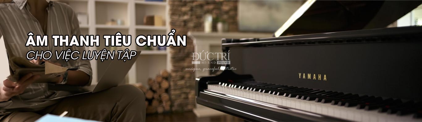 âm thanh của Đàn Piano Cơ Yamaha GC1 Grand tiêu chuẩn cho việc học đàn