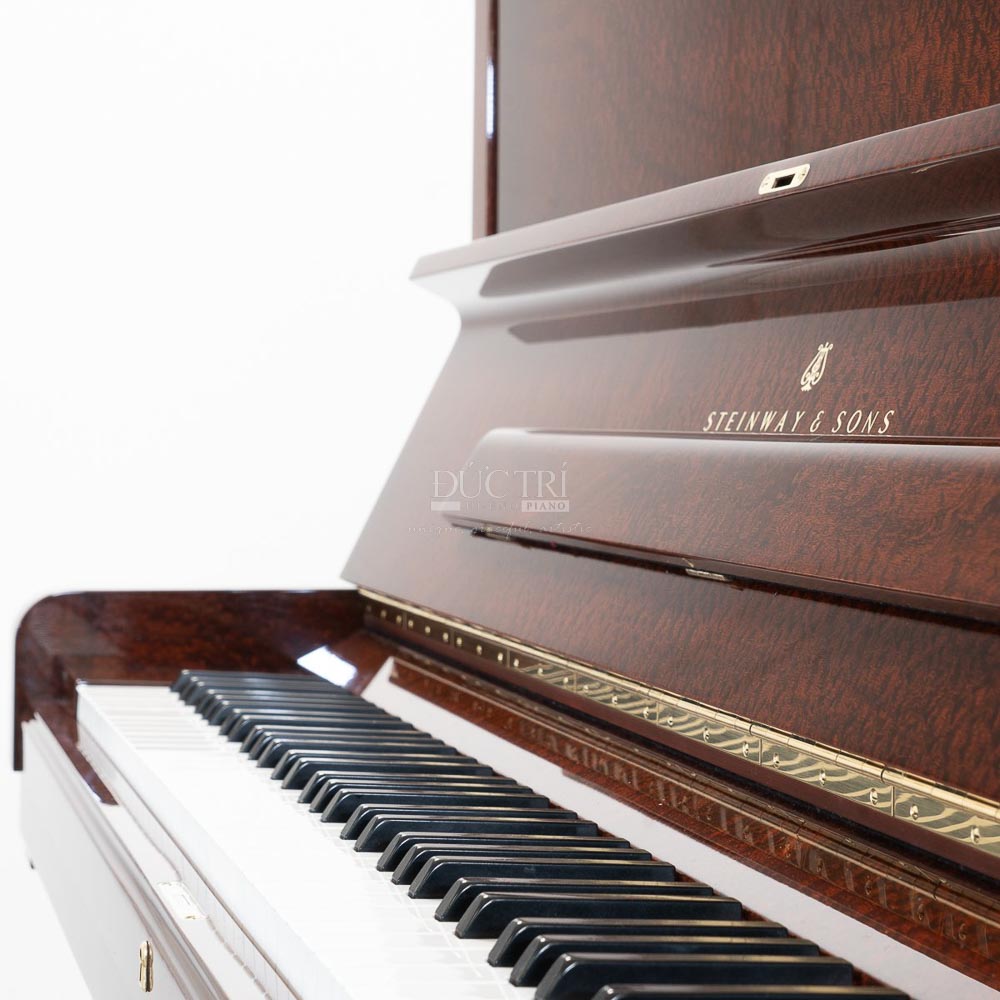 Bàn phím đàn Steinway & Sons K-132 Crown Jewel Bubinga