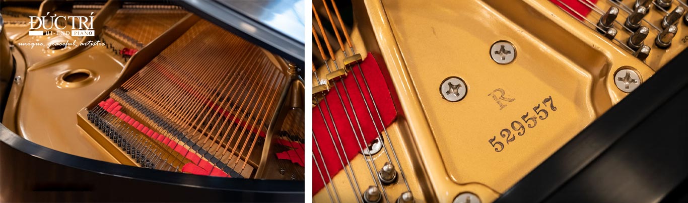 Khung gang đàn Grand Piano baldwin Hamilton Model R cao cấp