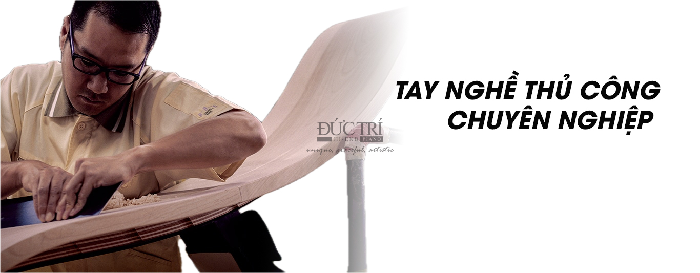 sản xuất đàn piano vói tay nghề thủ công chuyên nghiệp