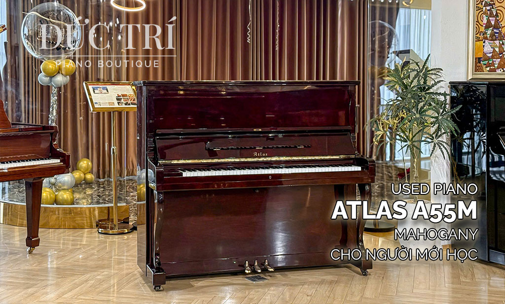 Atlas A55M 1 Đàn Piano Atlas A55M piano đức trí