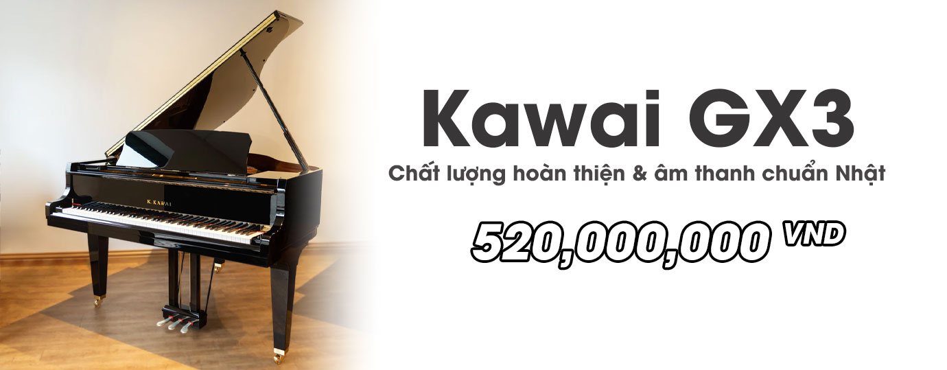 Đàn Piano kawai GX3 giá 520 triệu