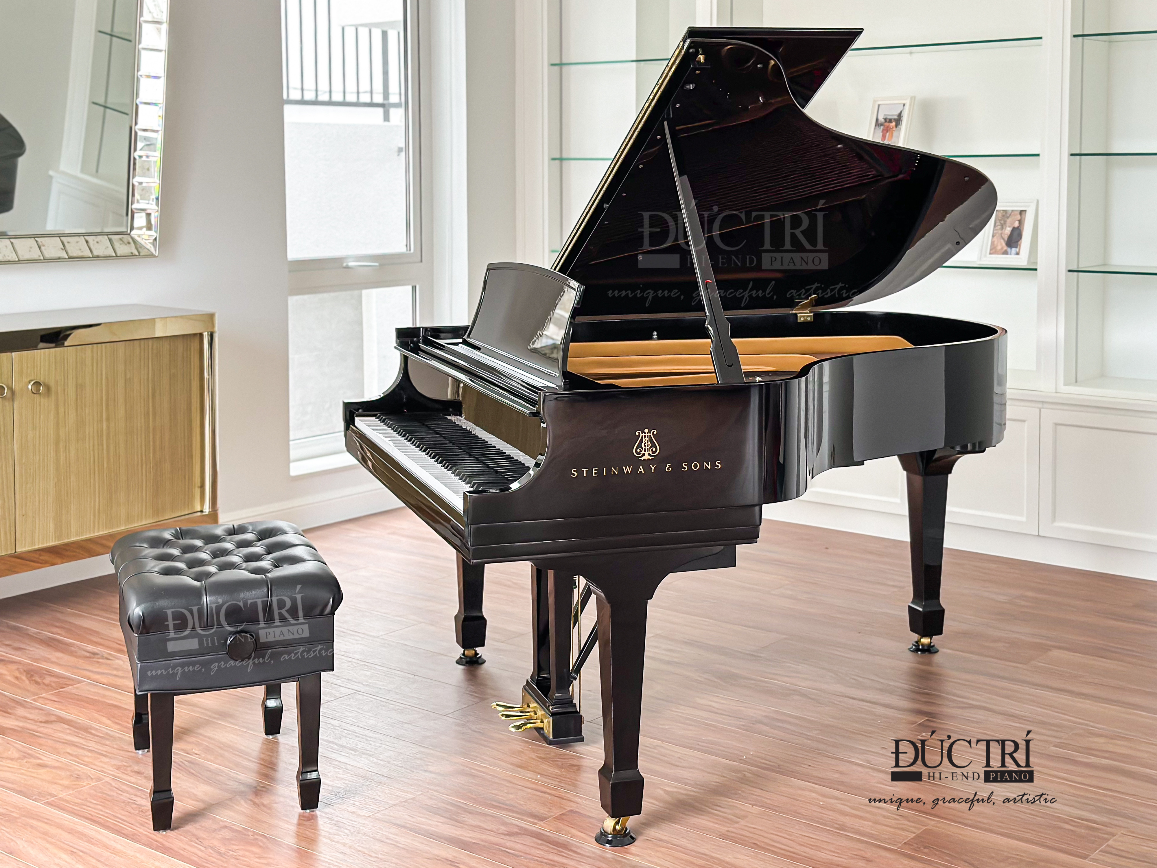 Steinway & Sons Model L cao cấp được phân phối bởi Piano Đức Trí