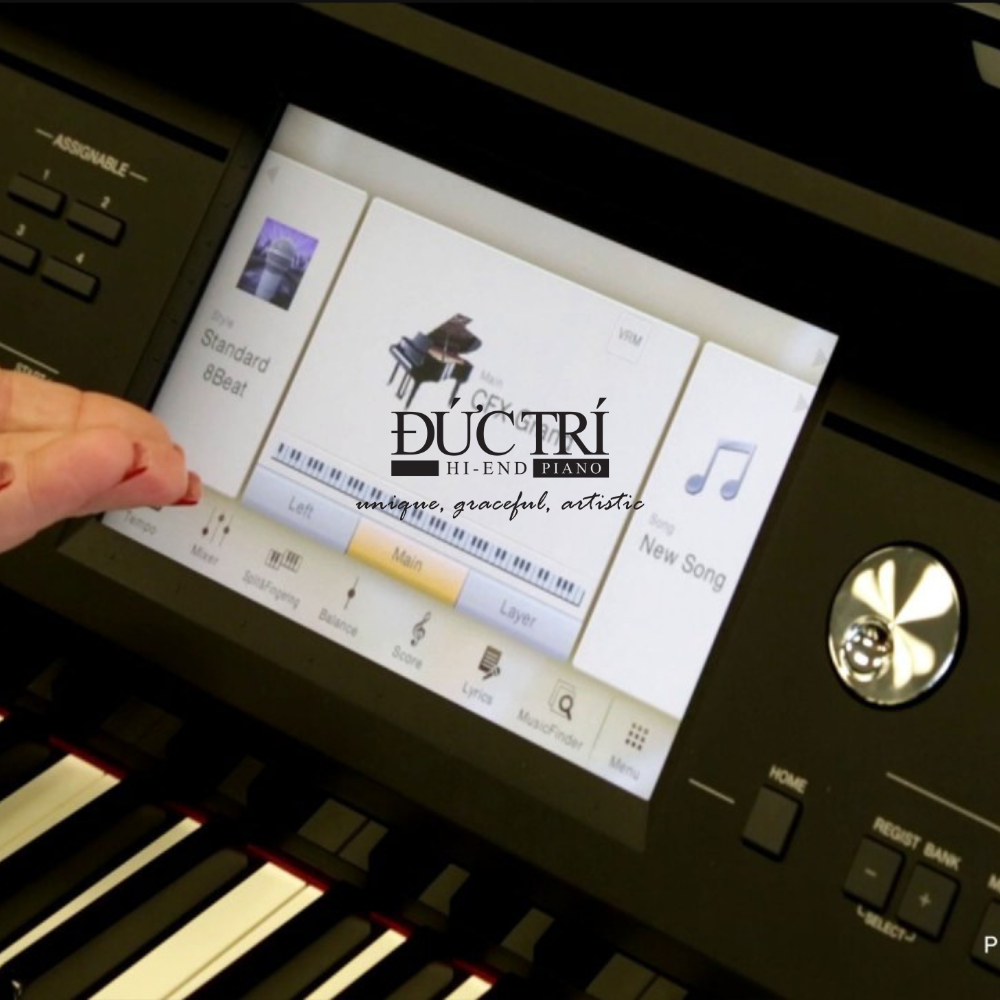bảng điều khiển Digital Yamaha CVP709GP màu đen
