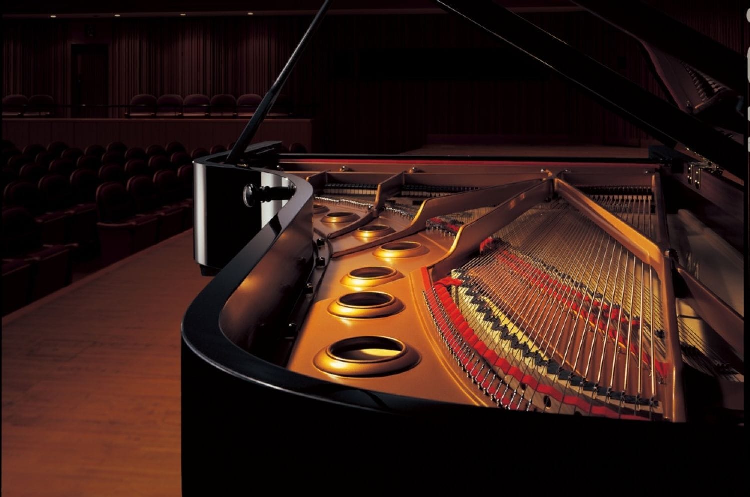 khung gang đàn piano yamaha cfx