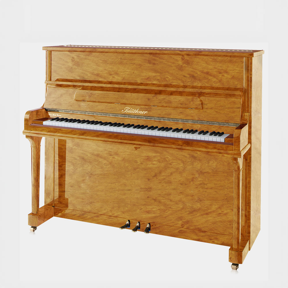 Bluthner A124 satinwood
