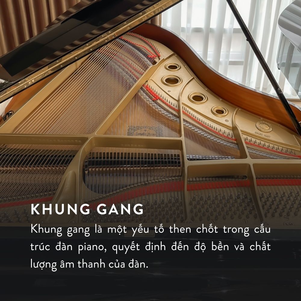 Đàn Grand Piano Yamaha G3A tại showroom Piano Đức Trí