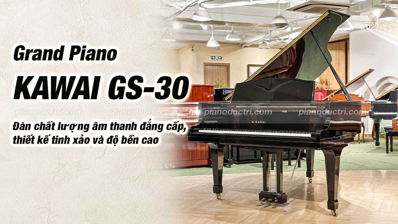 Kawai GS30 1 Đàn Grand Piano Kawai GS30 Cao Cấp tại Piano Đức Trí