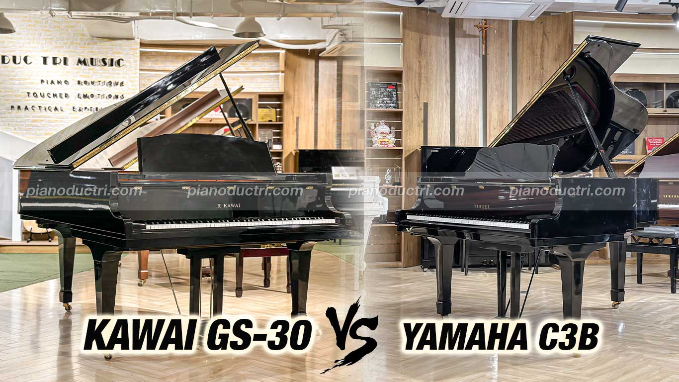 Kawai GS30 4 Đàn Grand Piano Kawai GS30 Cao Cấp tại Piano Đức Trí