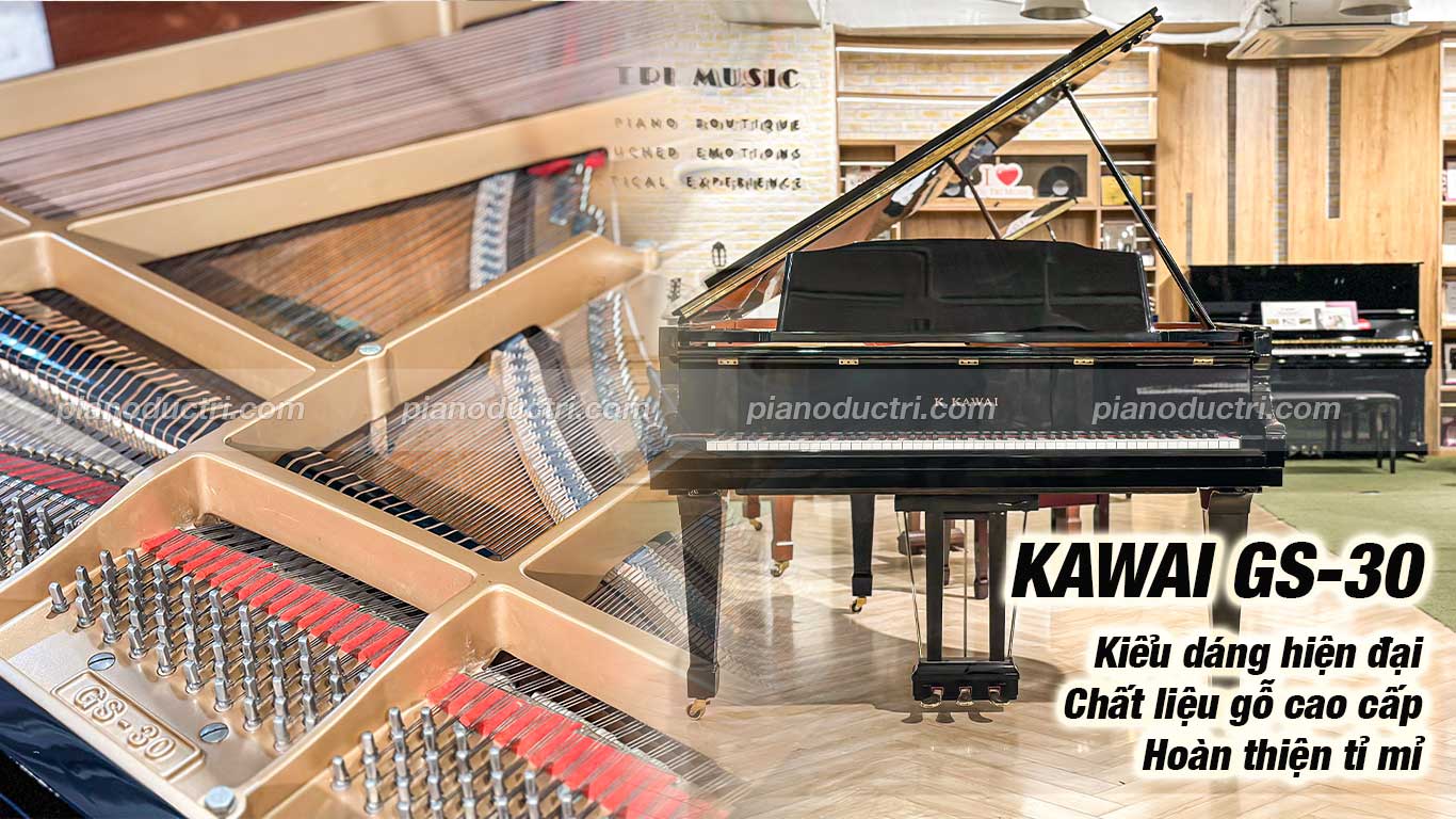 Kawai GS30 3 Đàn Grand Piano Kawai GS30 Cao Cấp tại Piano Đức Trí