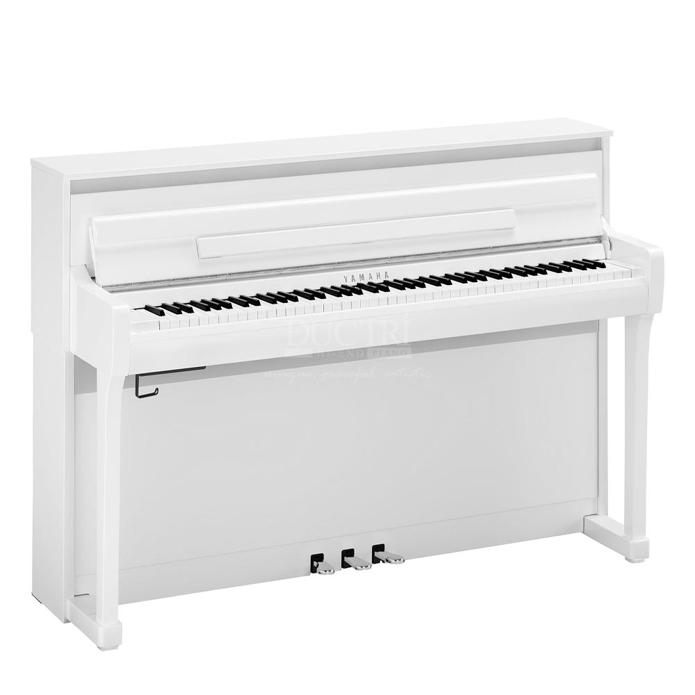 Yamaha clp-885 pw màu trắng bóng