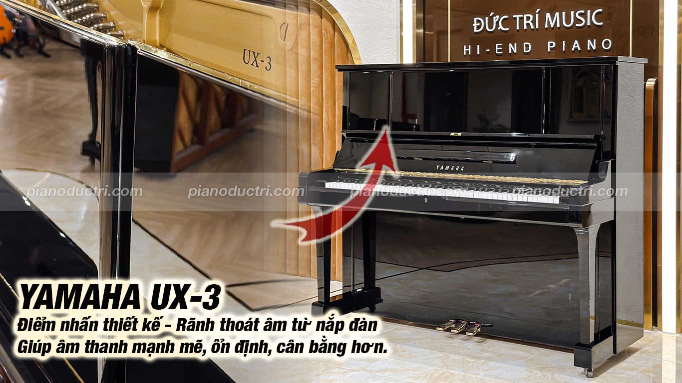 Đàn Piano Yamaha UX-3 Cao Cấp Tại Đức Trí Music