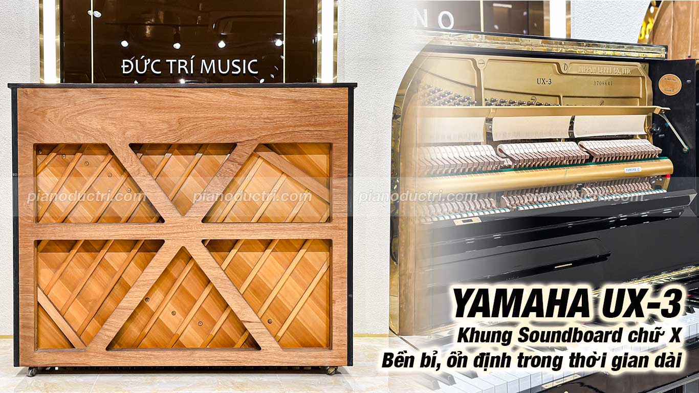Đàn Piano Yamaha UX-3 Cao Cấp Tại Đức Trí Music