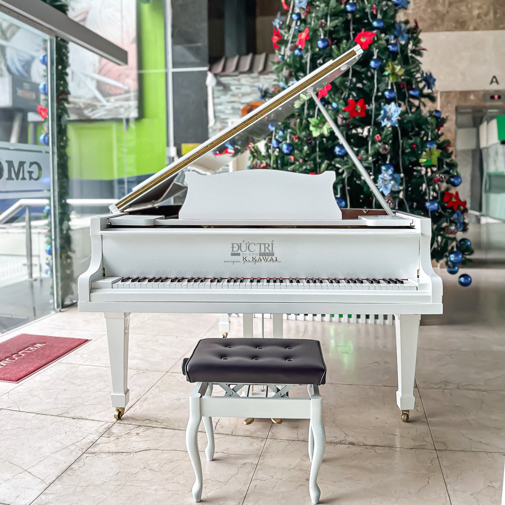 Đàn Grand Piano Kawai 500 màu trắng cao cấp