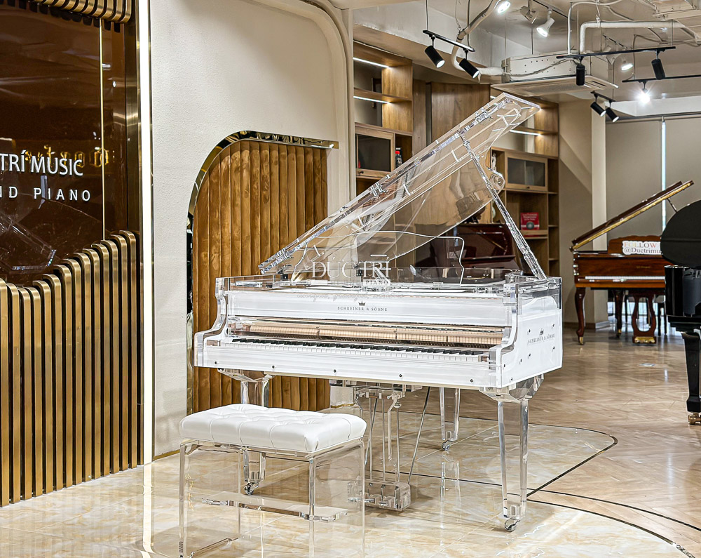 Đàn Grand Piano Schreiner & Söhne Crystal Tại Đức Trí Music