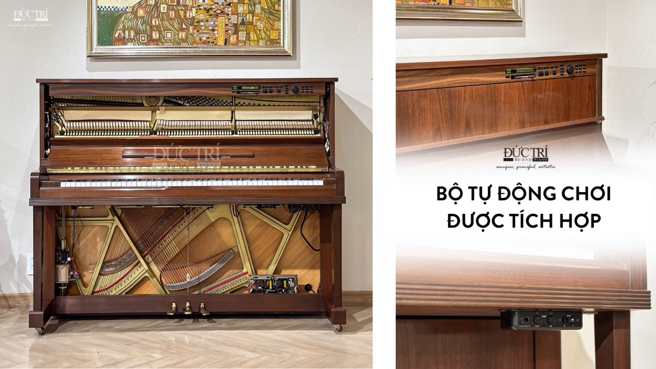 Đàn Piano Upright Yamaha HQ100Wn Cao Cấp Tại Đức Trí Music