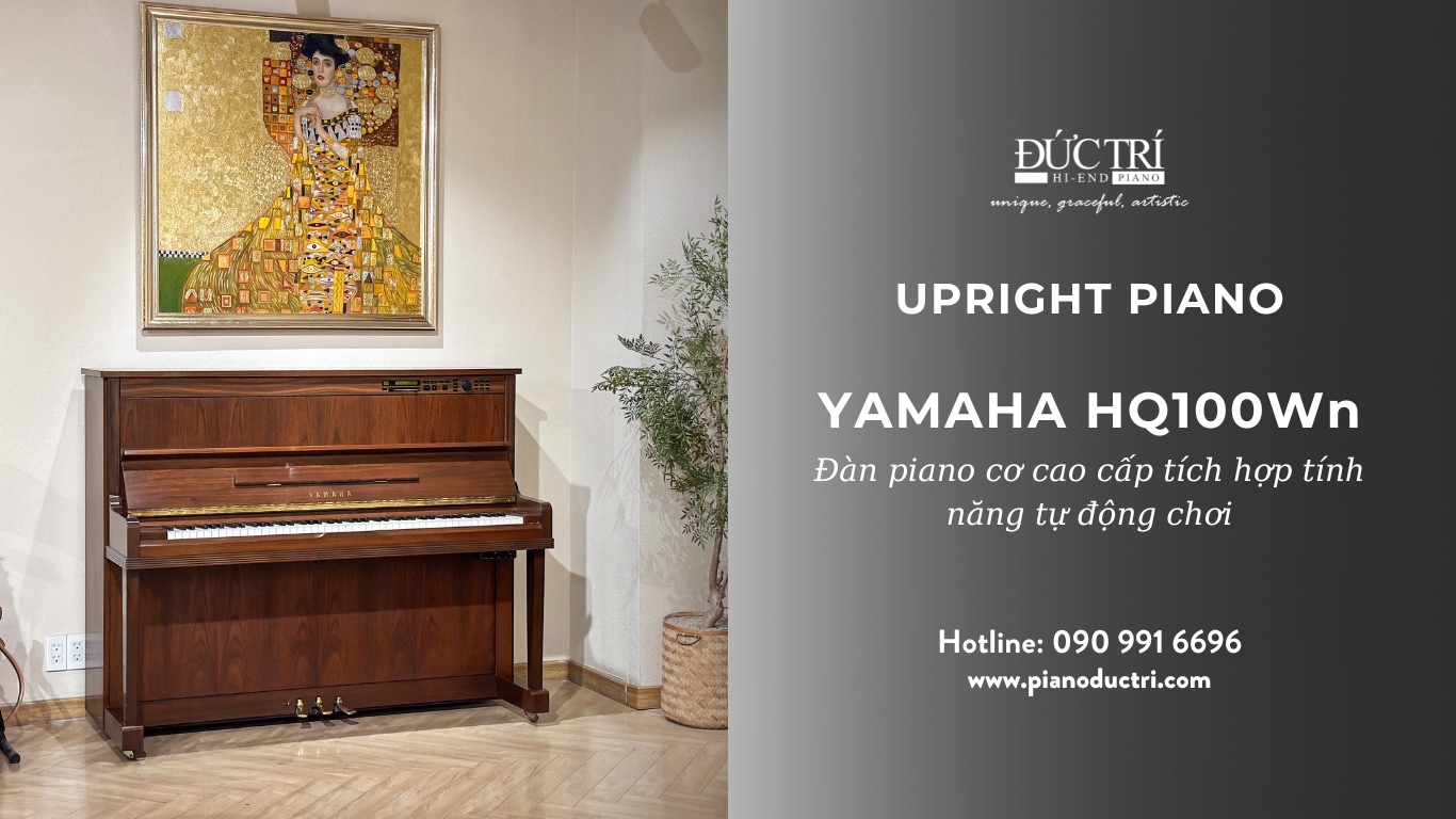Đàn Piano tự động chơi Yamaha HQ100Wn