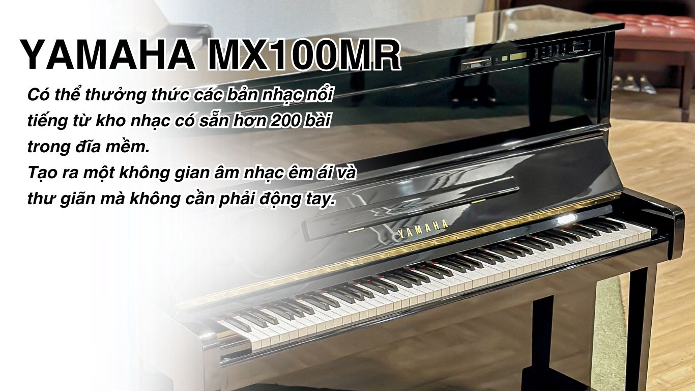 Đàn Piano Yamaha MX100MR cao cấp tại Đức Trí Music