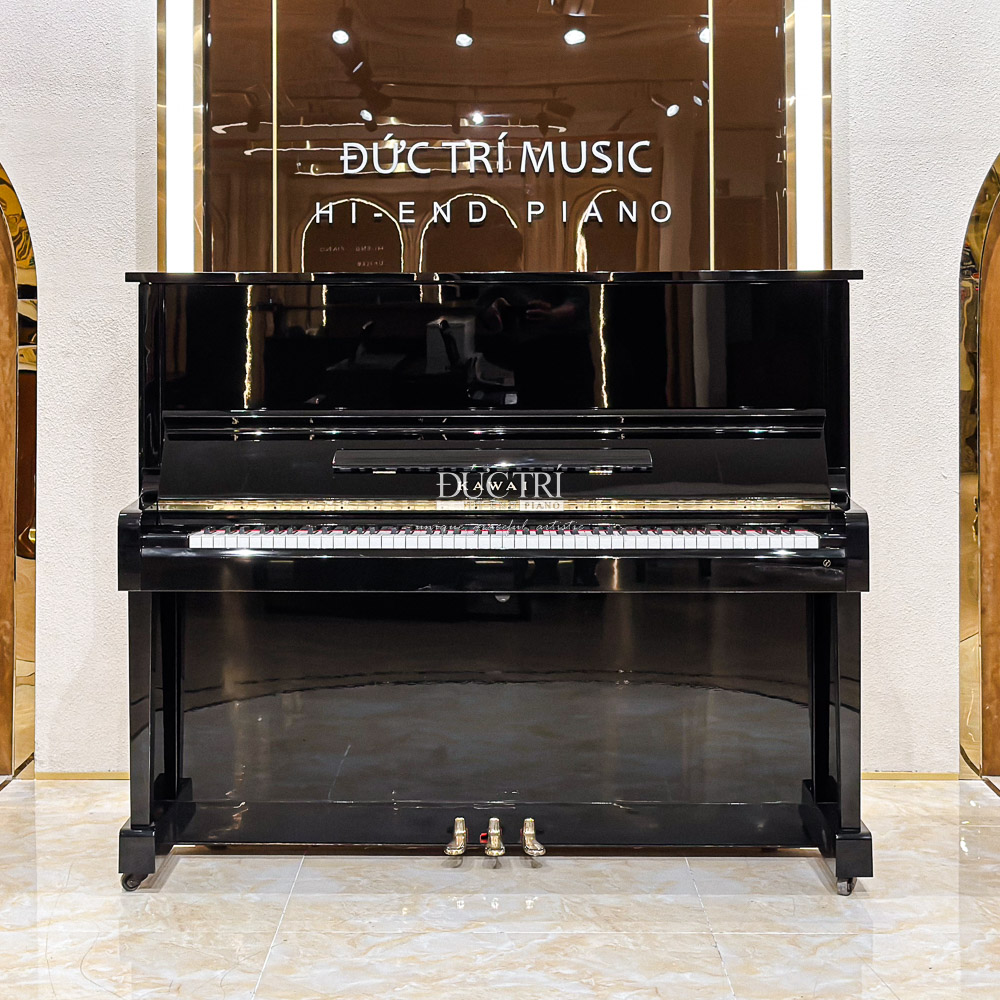Hình ảnh chiếc đàn Piano Kawai Upright được trưng bày tại Showroom Piano Đức Trí
