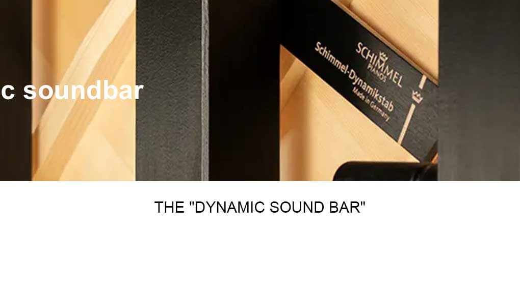 Schimmel C121 1 The "Dynamic Sound Bar" trên Schimmel Upright