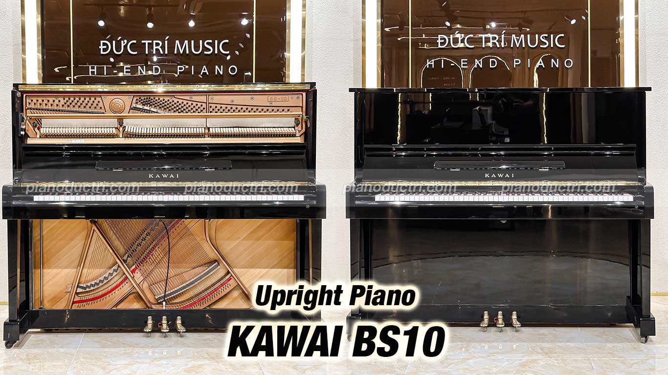 Đàn piano upright kawai BS10 chất lượng tại Piano Đức Trí