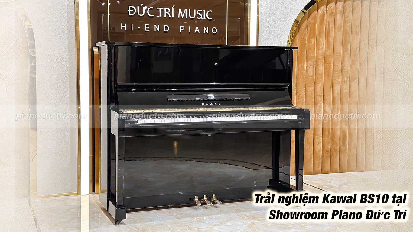 Đàn piano upright kawai BS10 chất lượng tại Piano Đức Trí