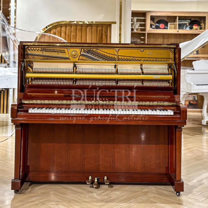Yamaha U3H 23 nội thất bên trong đàn piano yamaha u3h màu gỗ