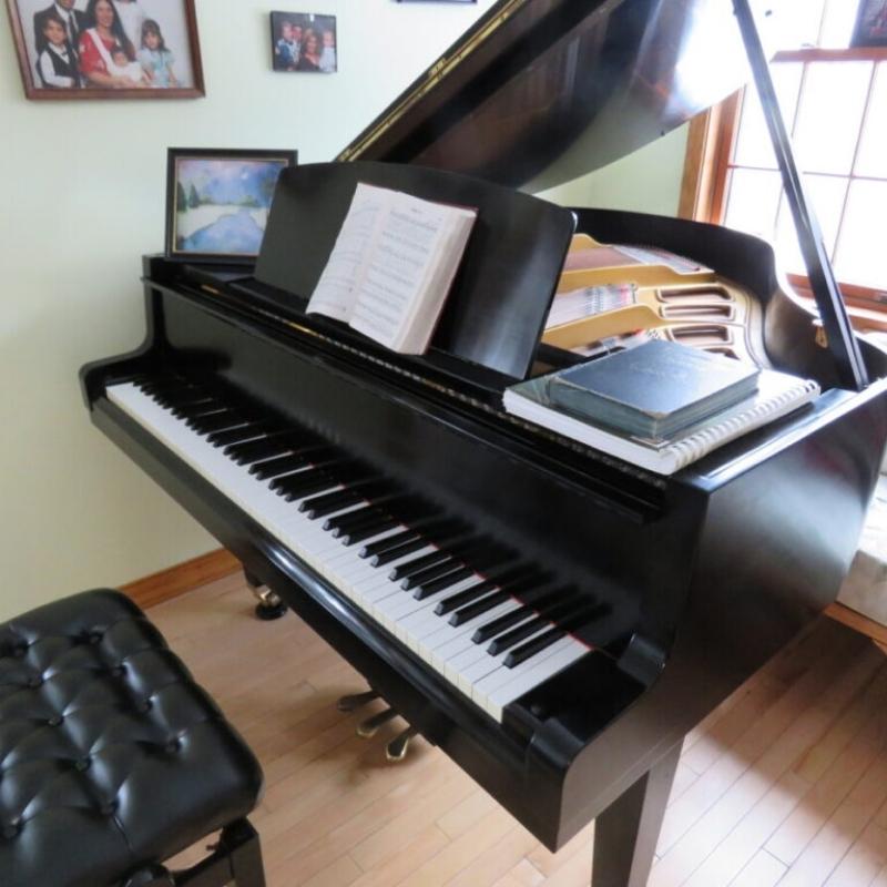 Roland GP6 7 Logo và các phím trên đàn Đàn Piano Roland GP6