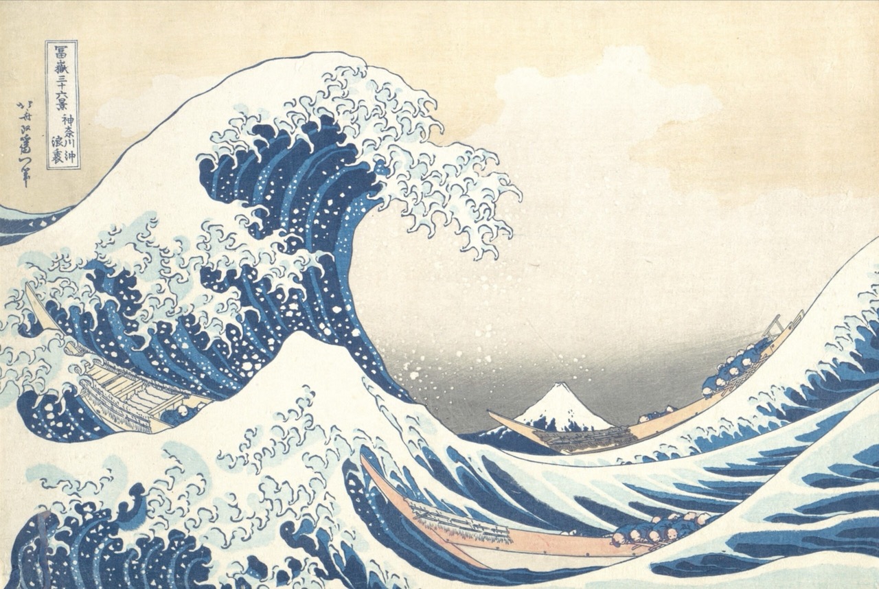 The Great Wave off Kanagawa Piano Đức Trí