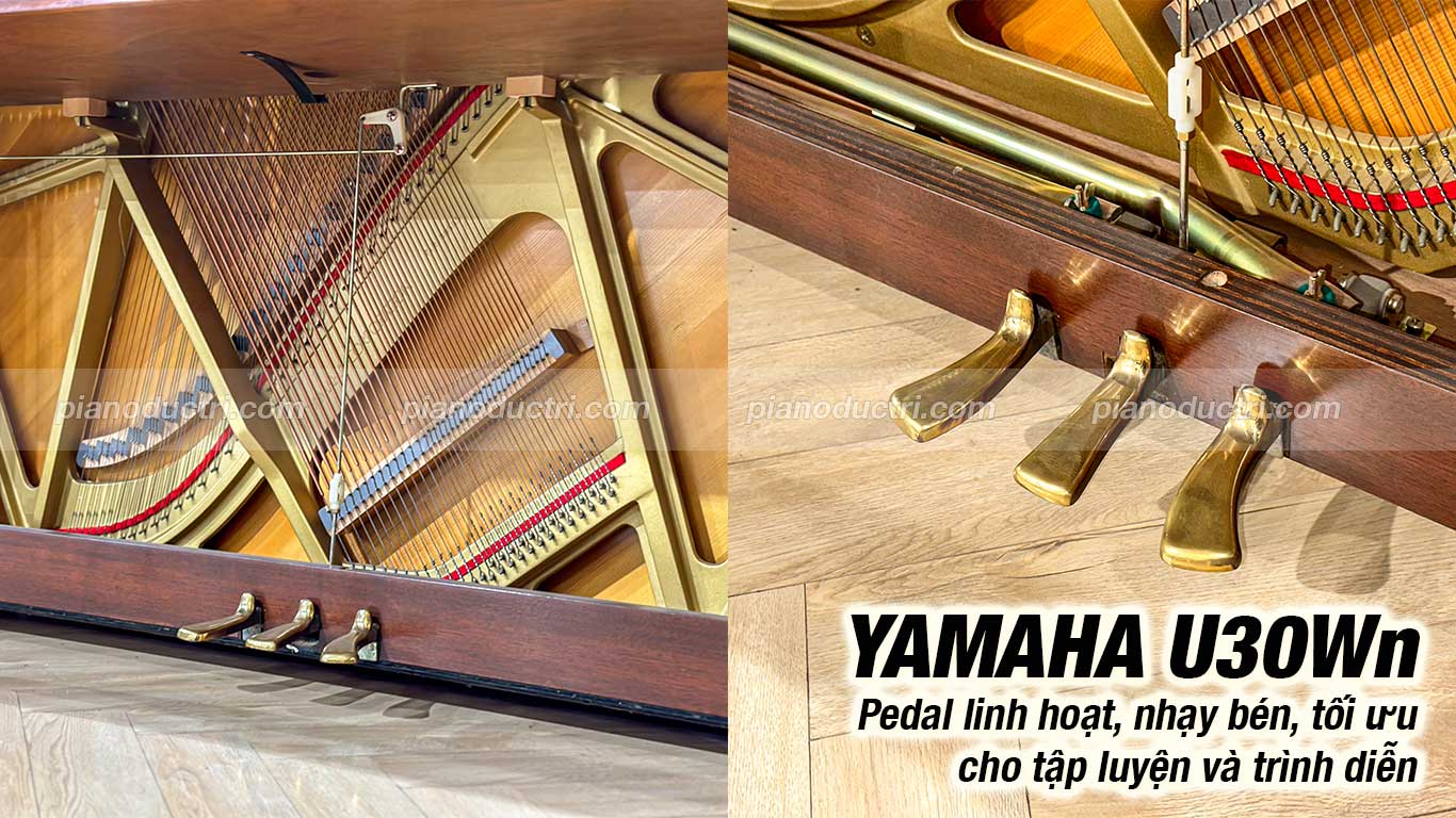 Đàn Piano Upright Yamaha U30Wn tại Đức Trí Music