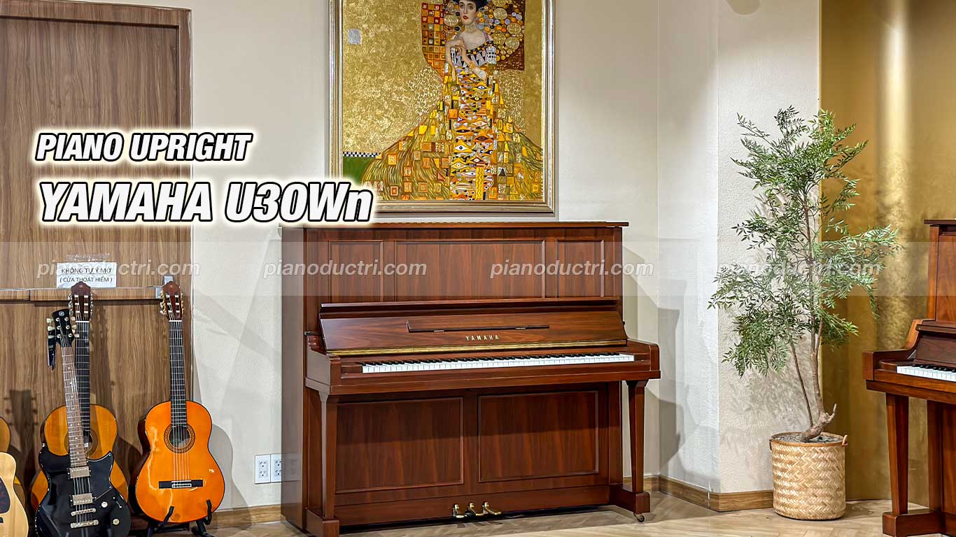 Đàn Piano Upright Yamaha U30Wn tại Đức Trí Music