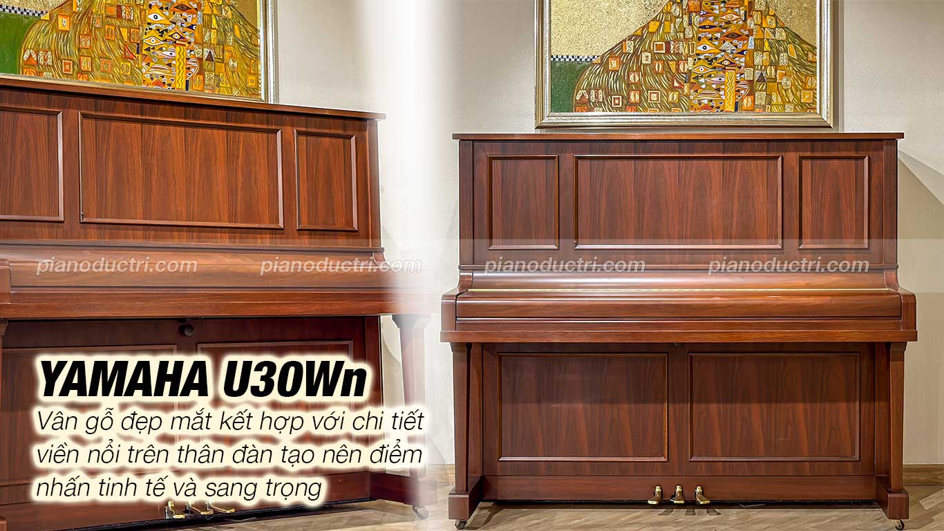 Đàn Piano Upright Yamaha U30Wn tại Đức Trí Music