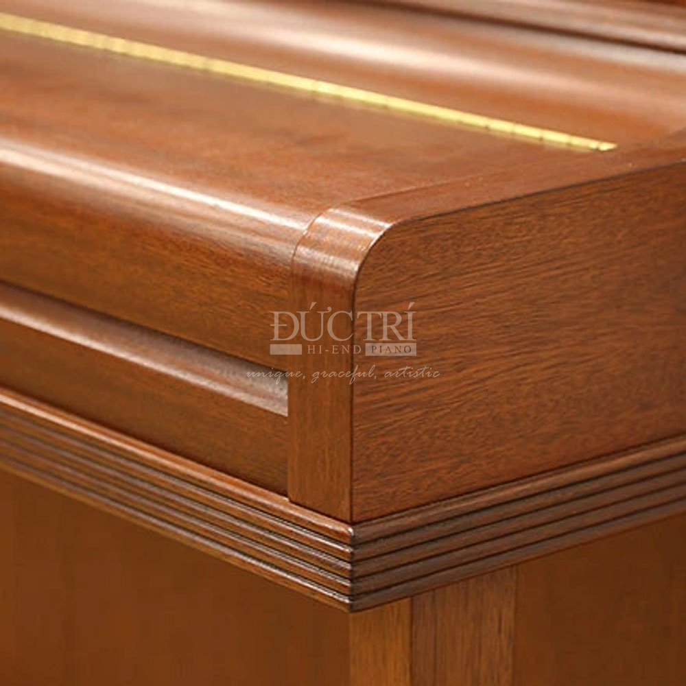màu gỗ saperi trên đàn piano Yamaha U100Sa