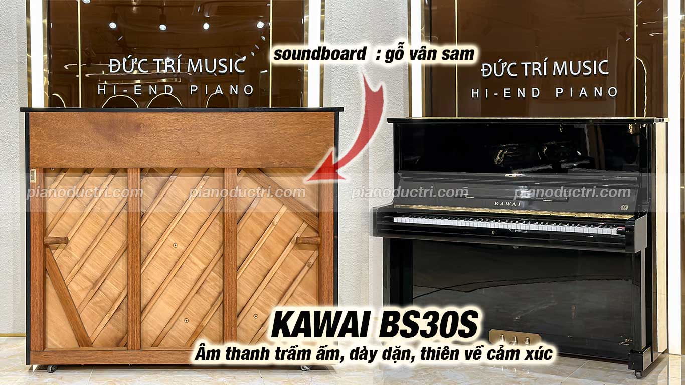 Đàn piano Kawai BS30S Cao Cấp tại Piano Đức Trí