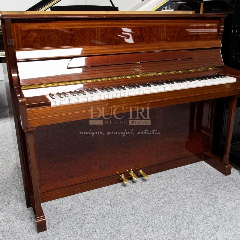 Hình ảnh góc nghiêng Đàn Piano Cơ Blüthner Model 3 Upright