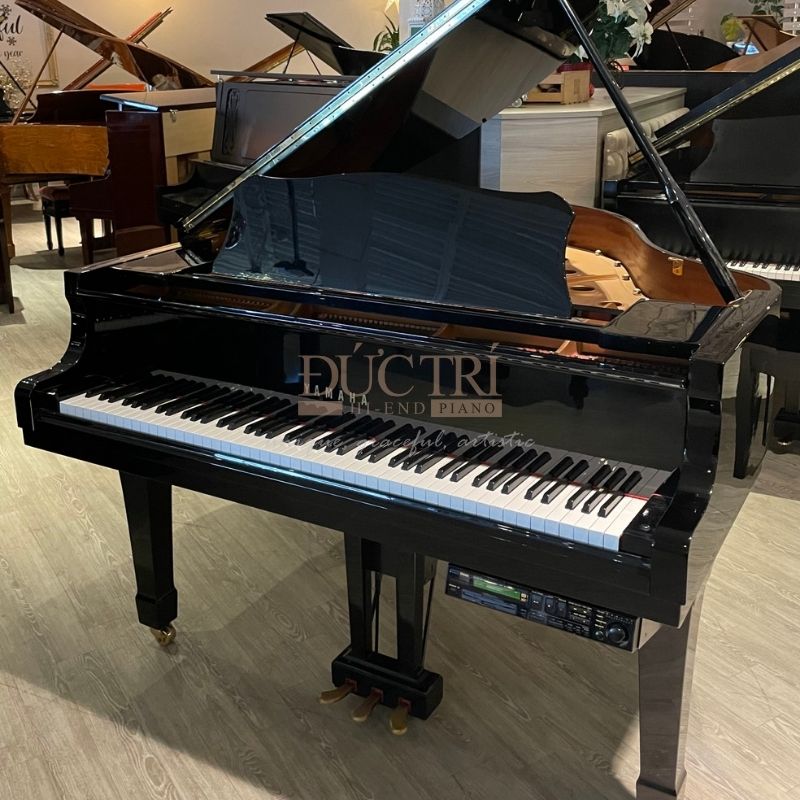 Hình ảnh góc nghiêng Đàn Piano Cơ Yamaha G1E Grand
