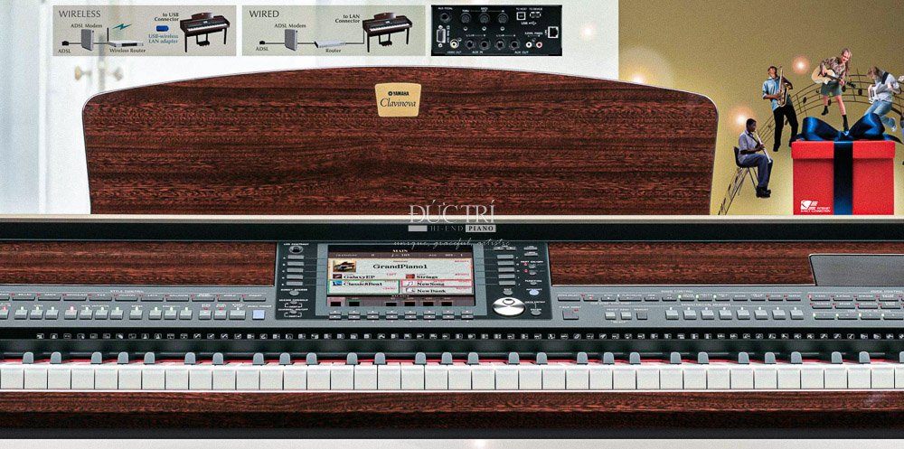 Đàn Piano Yamaha CVP405 cao cấp tại Đức Trí