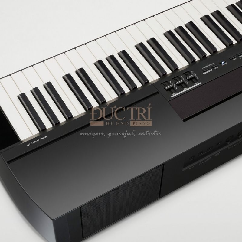 Yamaha P-255 4 Góc cạnh của Đàn Piano Yamaha P-255