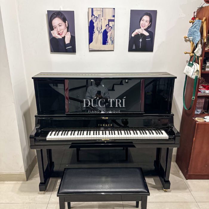 Bàn giao đàn piano Yamaha YUS5 phiên bản 2025 mới của Piano Đức Trí 3 Yamaha YUS5 được trưng bày tại nhà của khách hàng