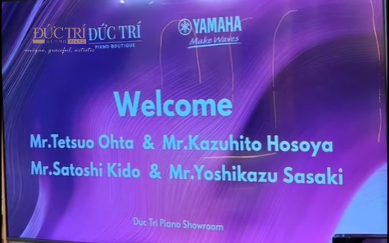 Piano Đức Trí hân hạnh đón tiếp Yamaha Music VietNam và Yamaha Music Global đến tham quan Showroom piano 1 Piano Đức Trí hân hạnh đón tiếp Yamaha Music VietNam và Yamaha Music Global đến tham quan Showroom piano