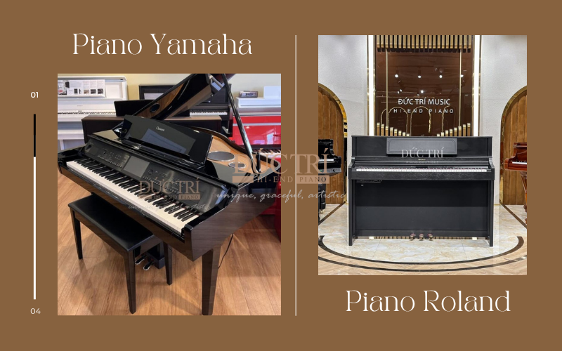 So sánh piano điện Yamaha và Roland, lựa chọn nào hoàn hảo cho bạn?