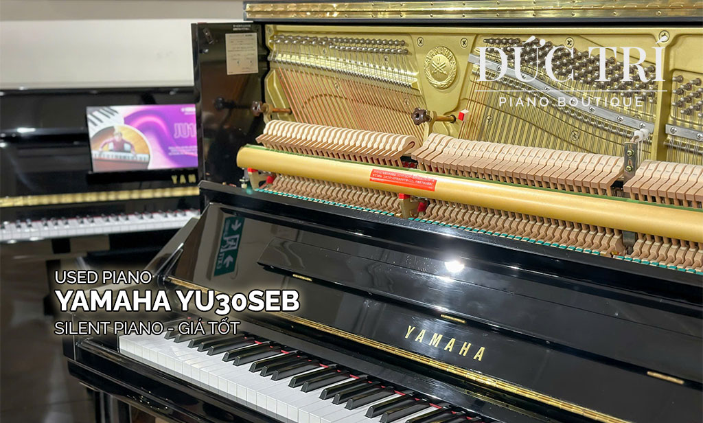 Yamaha YU30SEB 1 đàn piano Yamaha YU30SEB tại Piano Đức Trí