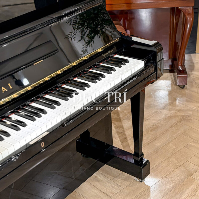 thiết kế chân tối giản đàn piano Kawai DS75