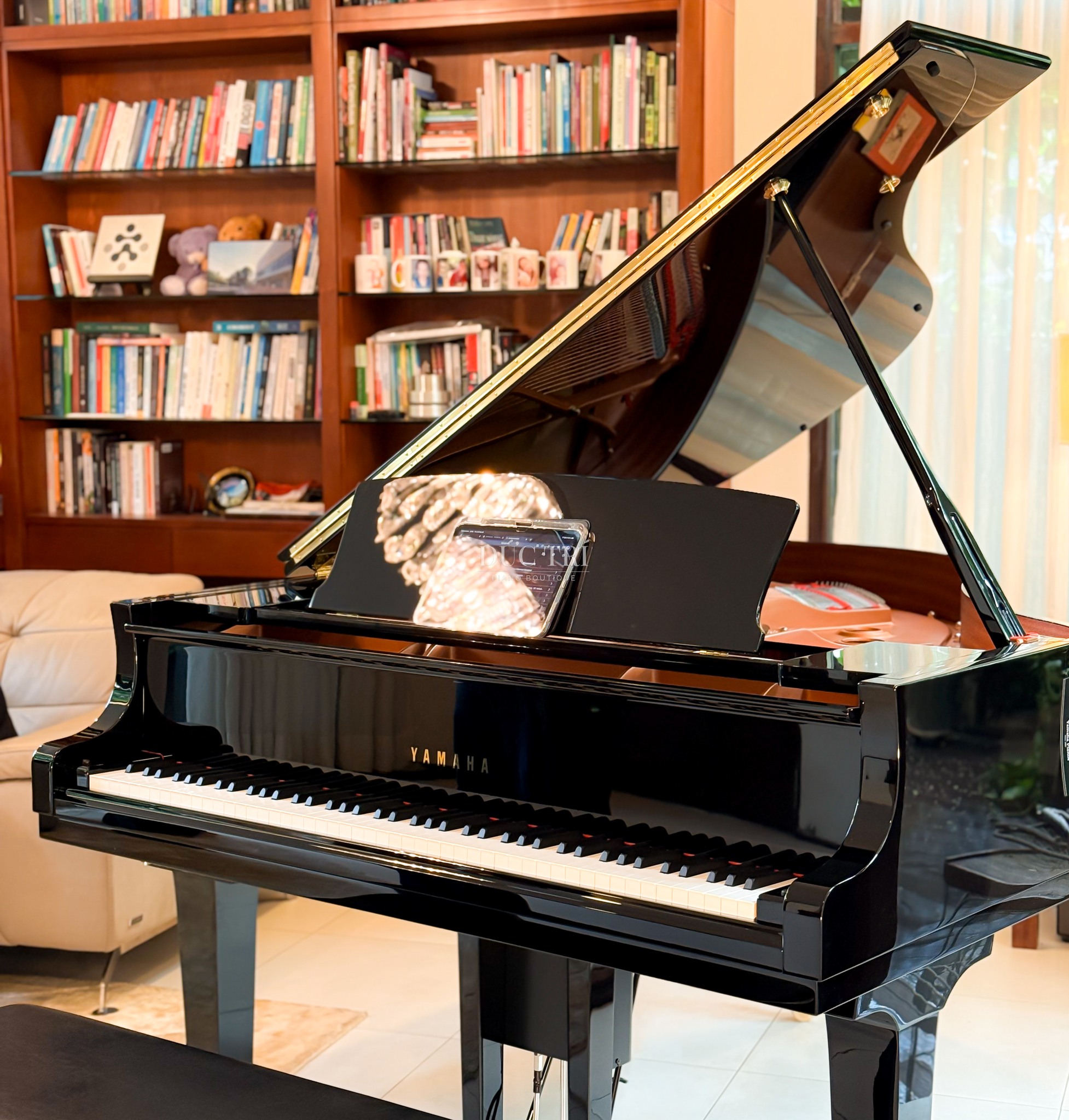 Yamaha DC2X Disklavier 10 Góc chụp gần của đàn Yamaha DC2X Disklavier