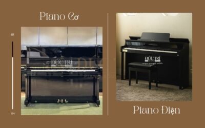 PHÂN BIỆT ĐÀN PIANO CƠ VÀ ĐÀN PIANO ĐIỆN